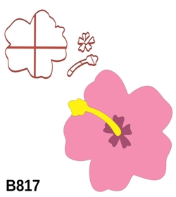 Cortador Modular Hibisco Mod3 6CM B817