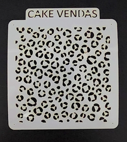 Stencil Animal Print Onça