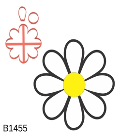 Cortador Modular Margarida 6CM B1455