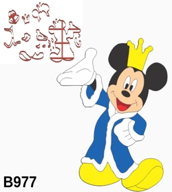 Cortador Modular Disney Mickey Realeza Mod1 7CM B977