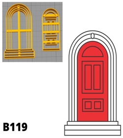 Cortador Modular Porta Natal 5cm B119