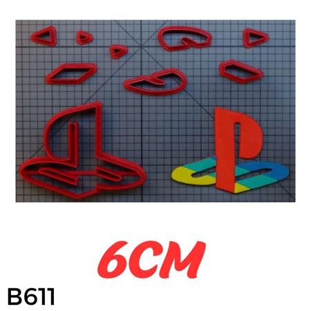 Cortador Logo Playstation 6CM B611