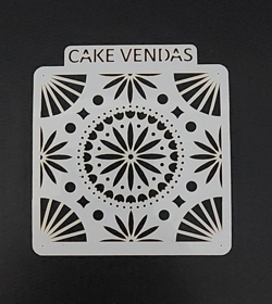 Stencil Arabescos Mexicanos Modelo 1