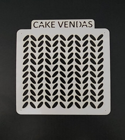 Stencil Bolinhas Ovaladas