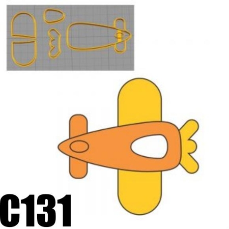 Cortador Avião mod3 Modular 5cm C131