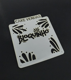 Stencil Carnaval Bloquinho