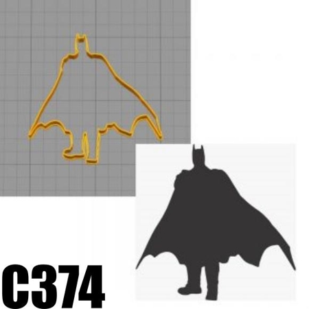 Cortador Batman Silhueta 5cm modular C374