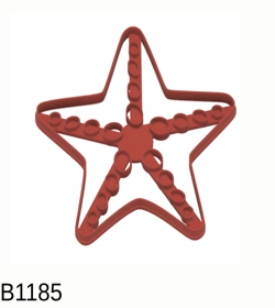 Cortador Estrela do Mar Mod2 6CM B1185