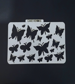 Stencil Borboletas