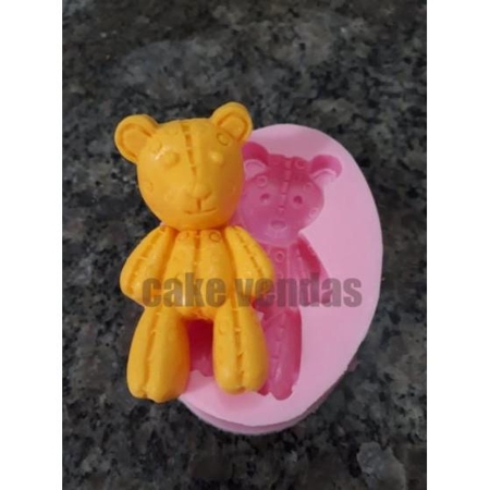 Molde Silicone Urso 3D