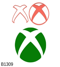 Cortador Modular Símbolo Xbox 5CM B1309
