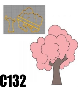 Cortador Árvore Cute Modular 5cm C132