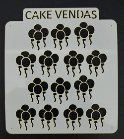 Stencil Balões