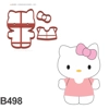 'Cortador Modular hello Kitty Corpo Mod2 7CM B498