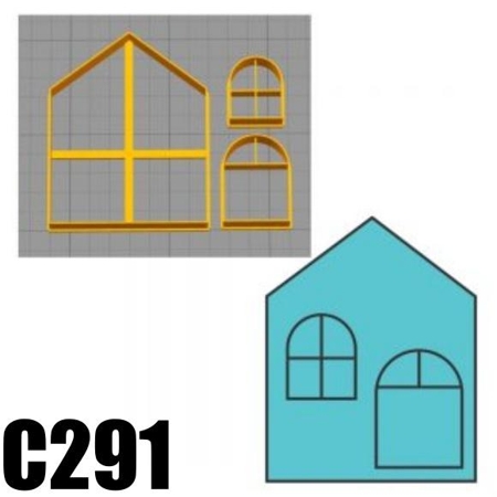 Cortador casa – 5cm modular C291