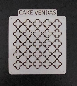 Stencil Arabesco Flor