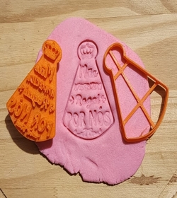 Cortador Modular com Carimbo Nossa Senhora Oração 7cm B937