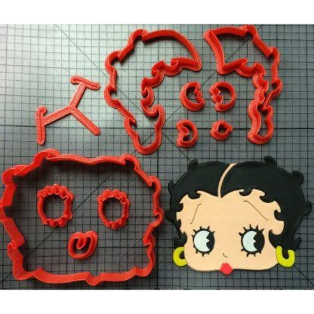 Cortador Betty Boop 5cm modular