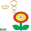 Cortador Flor Super Mario 5CM B355