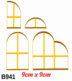 Cortador Modular Arco Cenário 4 Peças 9CM B941